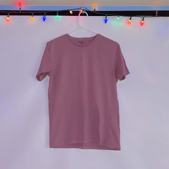 Forever 21 dusty rose T-shirt. - Picture 1 of 2